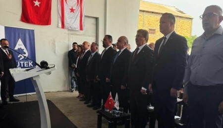 Vadili Süt Toplama Merkezi açılış töreni yapılıyor