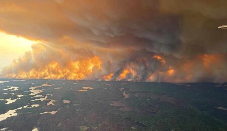 Kanada, tarihinin en büyük orman yangınlarından biriyle yüzleşiyor