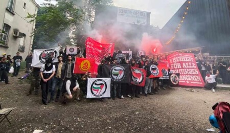 DKB Paris’teki Uluslararası Anti-Emperyalist Zirve’ye katıldı