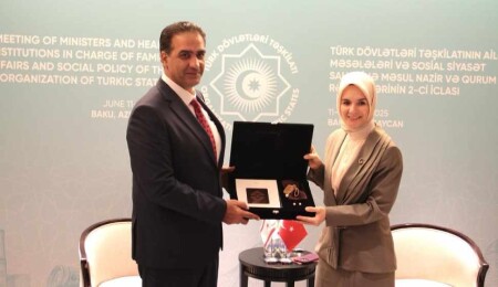 Gardiyanoğlu ile Göktaş Bakü’de bir araya geldi