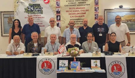 14. Uluslararası Zeytin Karikatürleri Yarışması basın toplantısı yapıldı