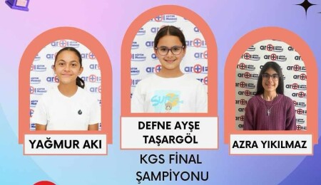 KGS-2 sınavı şampiyonu Artı Eğitim Merkezi'nden Yağmur Akı!