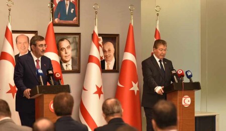 Türkiye Cumhurbaşkanı Yardımcısı Cevdet Yılmaz KKTC’de