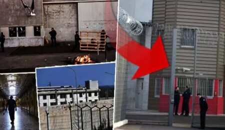 Fransa'da tahliye olan koğuş arkadaşının valizine saklanıp firar etti