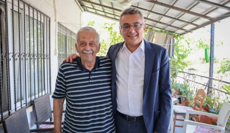 Erhürman, bu kez Varoğlu ile görüştü: Çeler de eşlik etti