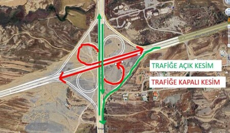 Lefkoşa Kuzey Çevre yolu Girne Köprülü Kavşağı'nda yol çalışması yapılacak