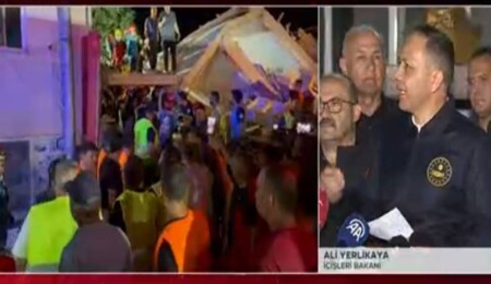 Yerlikaya deprem bölgesinden açıklamalarda bulundu: 29 yaralımız var