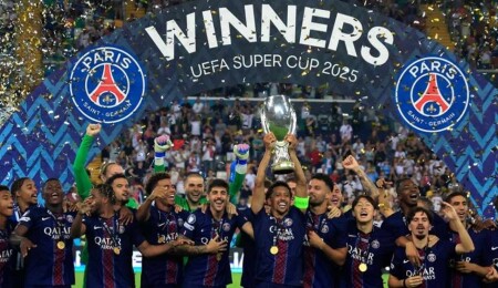 UEFA Süper Kupa'nın sahibi Paris Saint-Germain
