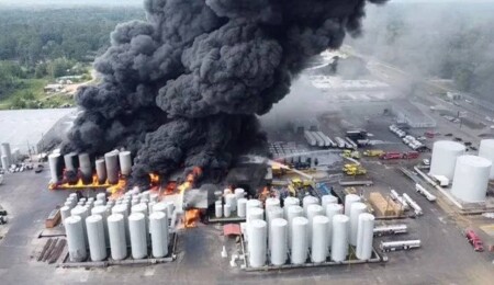 ABD'de kimyasal fabrikasında patlama