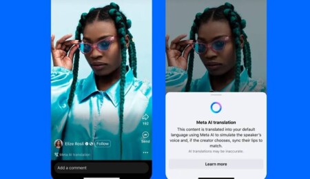 Meta, yapay zeka destekli sesli çeviri özelliğini İnstagram ve Facebook için kullanıma sundu