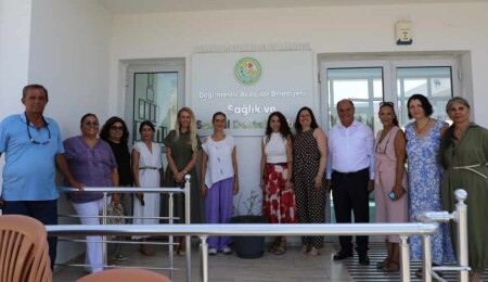 CTP Kadın Örgütü’nden Değirmenlik-Akıncılar Belediyesi Sağlık ve Sosyal Destek Merkezi’ne ziyaret