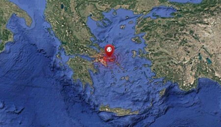 Ege Denizi'nde 5,1 büyüklüğünde deprem