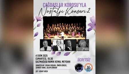 “Nostalji Konseri 2” Cumartesi akşamı Namık Kemal Meydanı’nda müzikseverlerle buluşacak