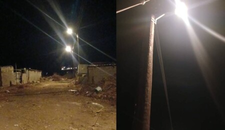 Pınarbaşı ve Arapköy ağıllar bölgelerine elektrik akımı verildi