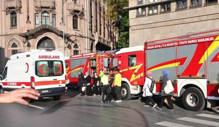 Ankara Sosyal Bilimler Üniversitesi'nde duman paniği