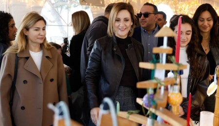 Nikos Hristodulidis’in eşi First Lady AFKS başkanlığından istifa etti: İnsan hakları ihlaline vurgu yaptı