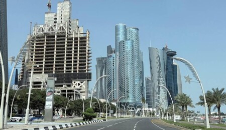 Doha'da şiddetli patlamalar meydana geldi