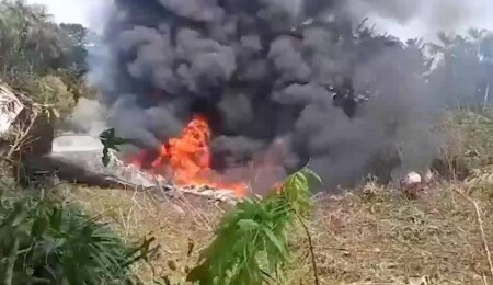 Kolombiya'da askeri nakliye uçağının düşmesi sonucu ölenlerin sayısı 66'ya yükseldi