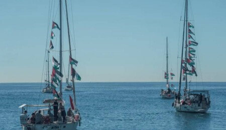 “Global Sumud Flotilla” filosunun ikinci teknesi Baf limanına çekildi