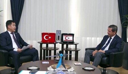 Ertuğruloğlu, TÜRKPA heyetini kabul etti