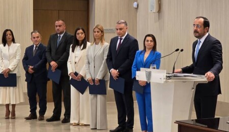 Güney Kıbrıs’ta yeni kabine göreve başladı