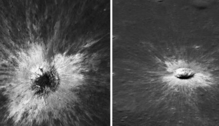 NASA uzay aracı Ay'da devasa yeni bir krater keşfetti