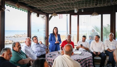 CTP, Lapta Balıkçı Barınağı’nı ziyaret etti: Balıkçı barınaklarının altyapı eksikliklerini gidereceğiz