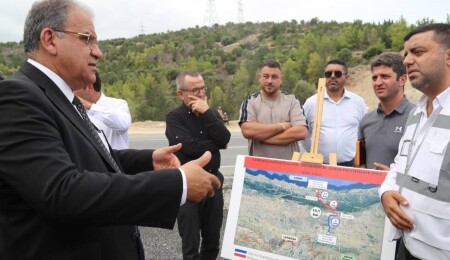 Faiz Sucuoğlu: Dağ Yolu’nu KKTC’ye hayat veren bir yola dönüştüreceğiz