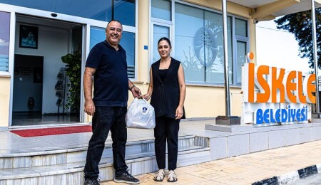 Afik for the Community’den İskele Belediyesi’ne 100 gıda kolisi bağışı
