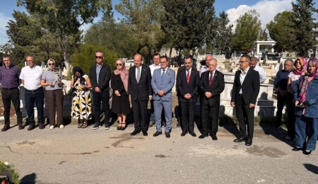 Mehmet Kemal Deniz, 26’ncı ölüm yıl dönümünde mezarı başında anıldı
