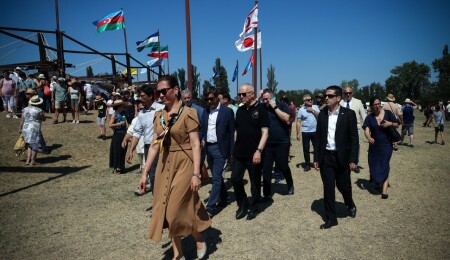 Zorlu Töre, Macaristan’da düzenlenen Büyük Hun Türk Kurultayı’na katıldı