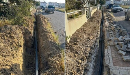 Yenikent Üstün Sokak’ta su hattı yenileme çalışmaları tamamlandı