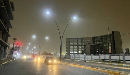 Kerkük'te yoğun kum fırtınası nedeniyle 94 kişi boğulma tehlikesi geçirdi