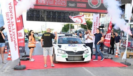 48. Gülgün Kuzey Kıbrıs Rallisi başladı