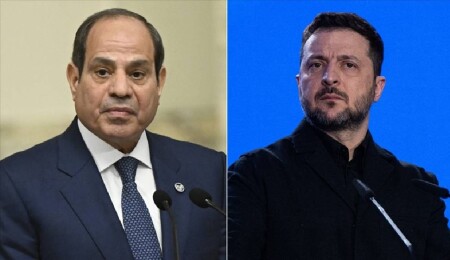 Sisi ile Zelenskiy, bölgesel gerilimi ve Rusya-Ukrayna savaşını görüştü