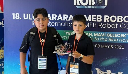 Hala Sultan İlahiyat Koleji öğrencileri Uluslararası MEB Robot Yarışması’nda ilk 10’a girdi