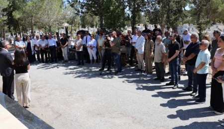 Naci Talat ölümünün 34’üncü yıl dönümünde anıldı