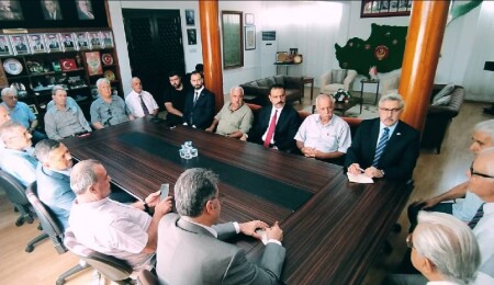 AK Parti ve MHP milletvekilleri TMT Mücahitler Derneği’ni ziyaret etti