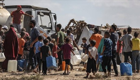 Gazze'de su kıtlığı ve 250 bin ton atık Filistin halkının sağlığını tehdit ediyor