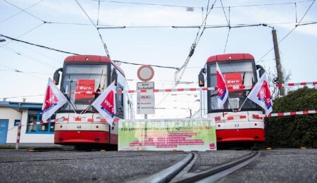 Almanya'da yeni grev dalgası toplu ulaşımı durma noktasına getirdi
