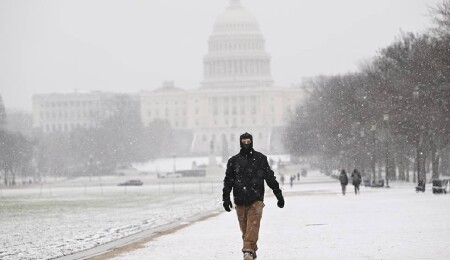 ABD'nin başkenti Washington'da yaklaşan kar fırtınası sebebiyle "acil durum" ilan edildi