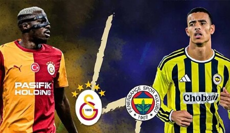 CANLI- Süper Lig'in 9. haftasında derbi heyecanı: Galatasaray, Fenerbahçe'yi konuk ediyor: 2-0