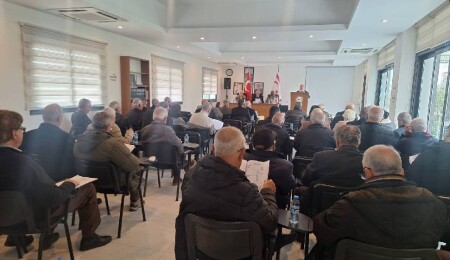 Emekliler Derneği Genel Kurulu yapıldı