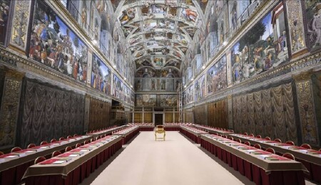 Vatikan'da yapılan ilk tur oylamada yeni papa seçilemedi