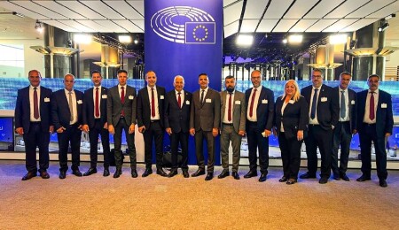 Başkanlar, Kıbrıs Türk yerel yönetimlerinin uluslararası görünürlüğünü artırmak için Brüksel’de