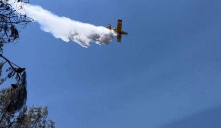 Limasol’un ardından Bafta’da yangın çıktı!