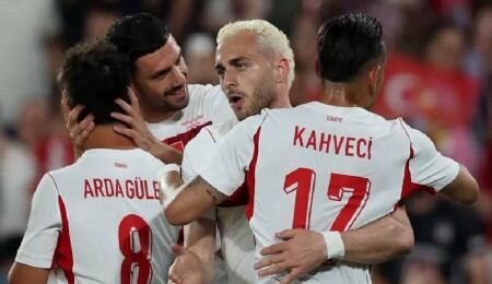 Türkiye A Milli Futbol Takımı'ndan mükemmel prova