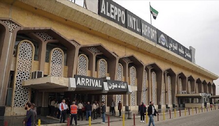 Halep Uluslararası Havalimanı bakım çalışmalarının ardından yeniden hizmete açıldı