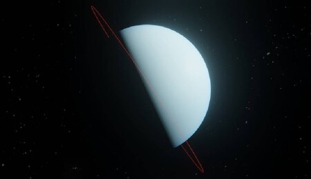 James Webb Uzay Teleskobu Uranüs&#039;ün etrafında yeni uydu görüntüledi