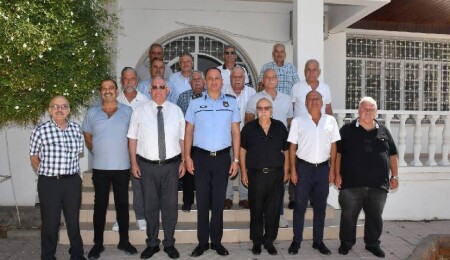Polis Genel Müdürü Ali Adalıer, Emekli Polisler Derneği’ni ziyaret etti